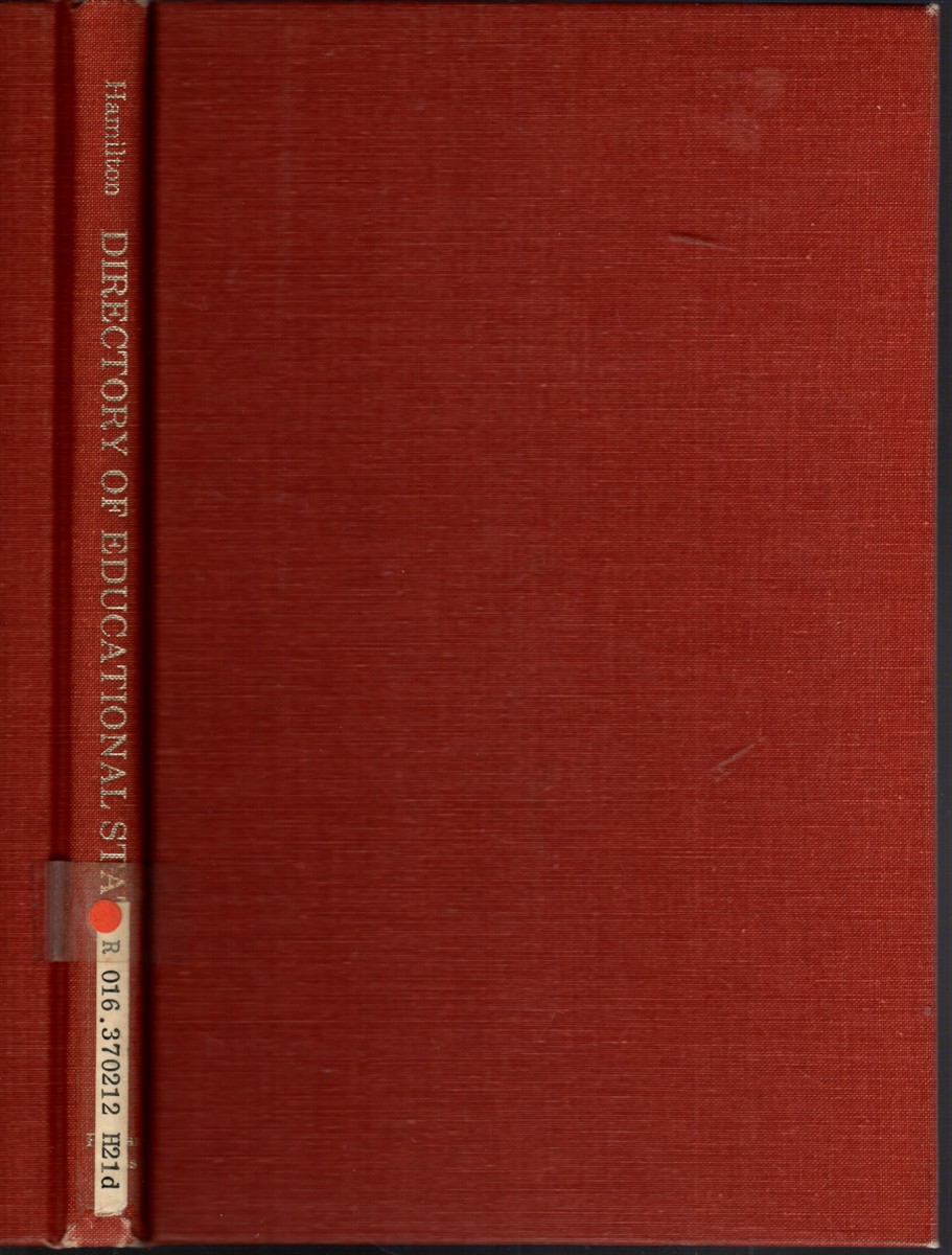 DIRECTORY OF EDUCATIONAL STATISTICS A Guide to Sources