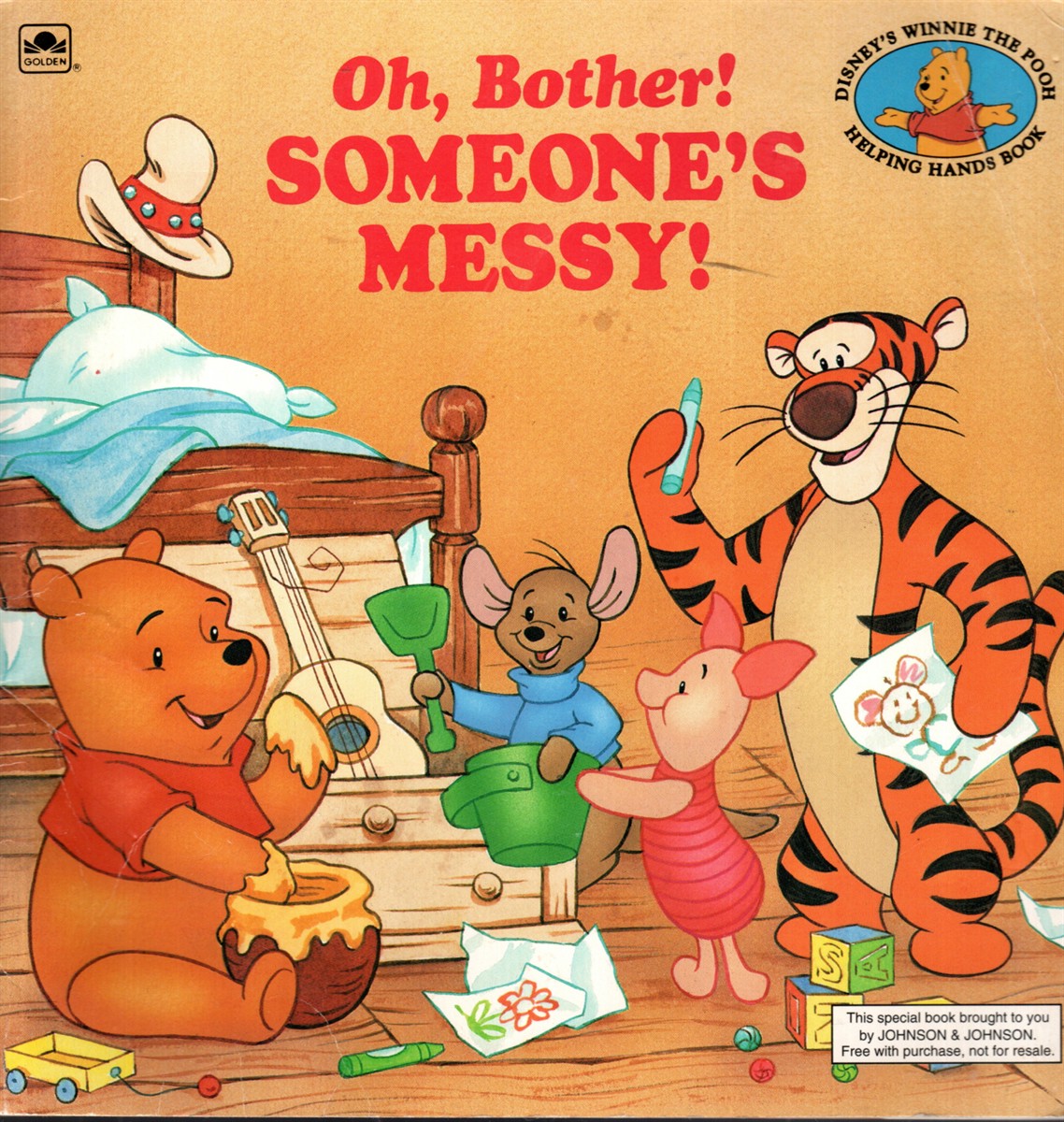 OH, BOTHER! SOMEONE'S MESSY!