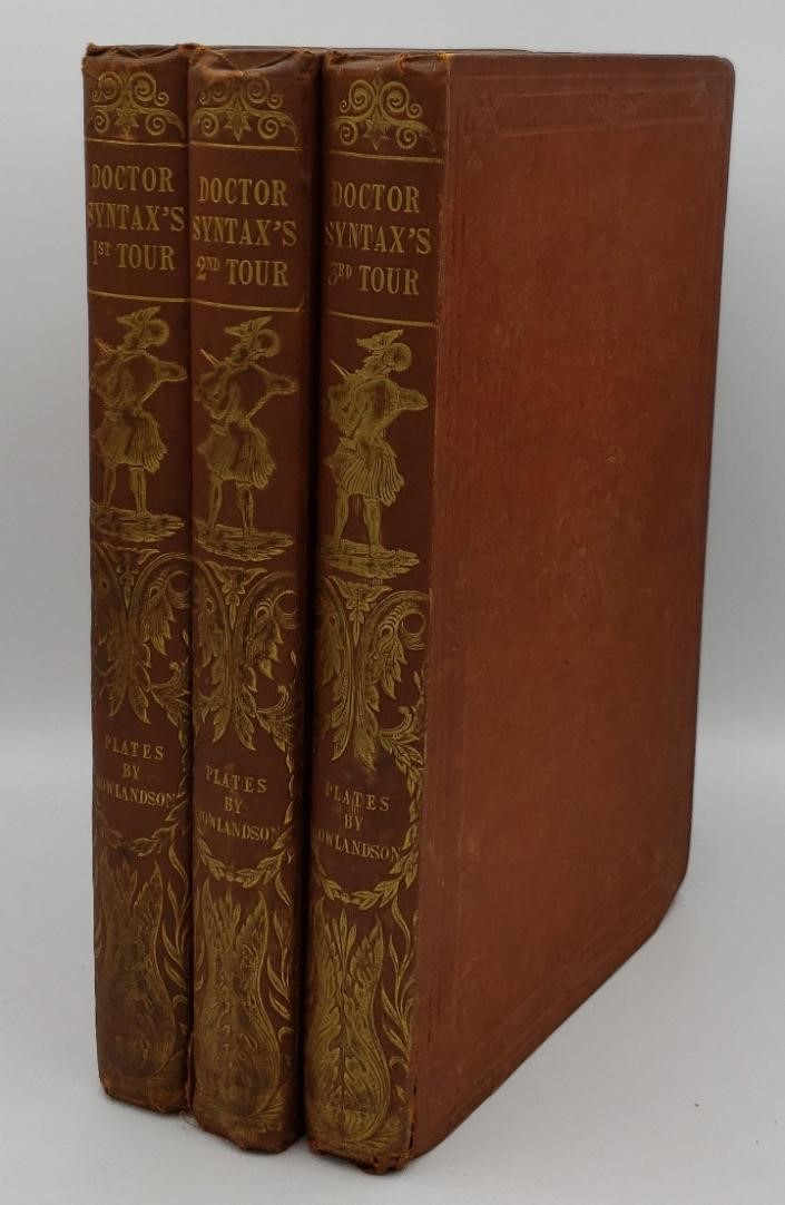3 VOLUME SET THE TOUR OF DR. SYNTAX IN SEARCH OF A WIFE; CONSOLATION & THE PICTURESQUE