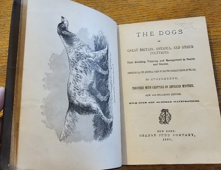 DOGS OF GREAT BRITAIN, AMERICA AND OTHER COUNTRIES