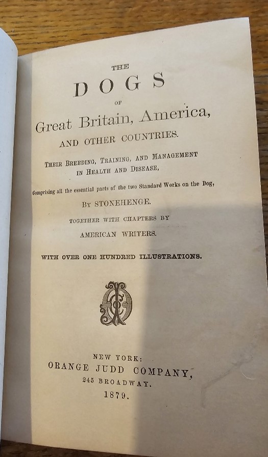 DOGS OF GREAT BRITAIN, AMERICA AND OTHER COUNTRIES