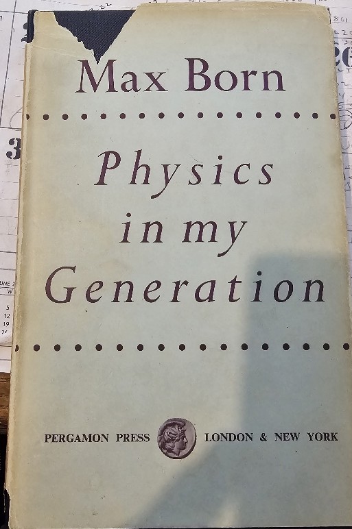 Image for PHYSICS IN MY GENERATION: A SELECTION OF PAPERS. PHYSICS IN MY GENERATION: A SELECTION OF PAPERS.