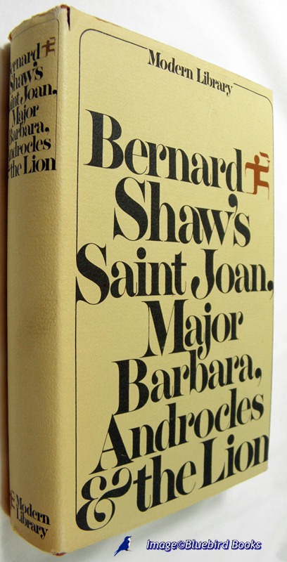 Image for Bernard Shaw's Saint Joan, Major Barbara, Androcles and the Lion