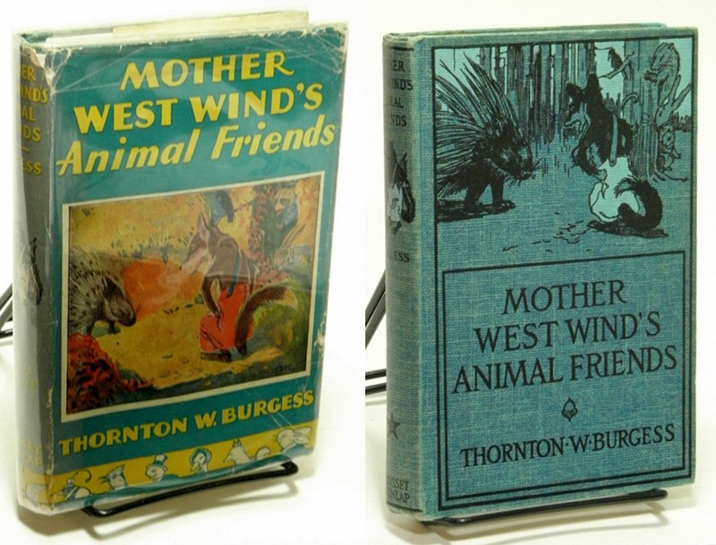BURGESS, THORNTON W. (AUTHOR); KERR, GEORGE (ILLUSTRATIONS) - Mother West Wind's Animal Friends