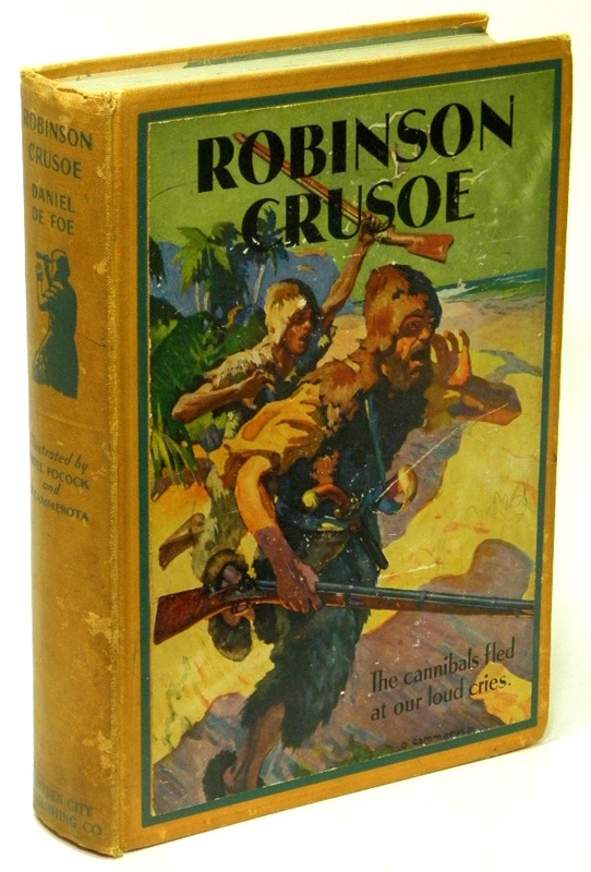 DEFOE, DANIEL (AUTHOR); POCOCK, NOEL & CAMMEROTA, D. (ILLUSTRATORS) - The Life and Strange Surprising Adventures of Robinson Crusoe of York, Mariner, As Related by Himself