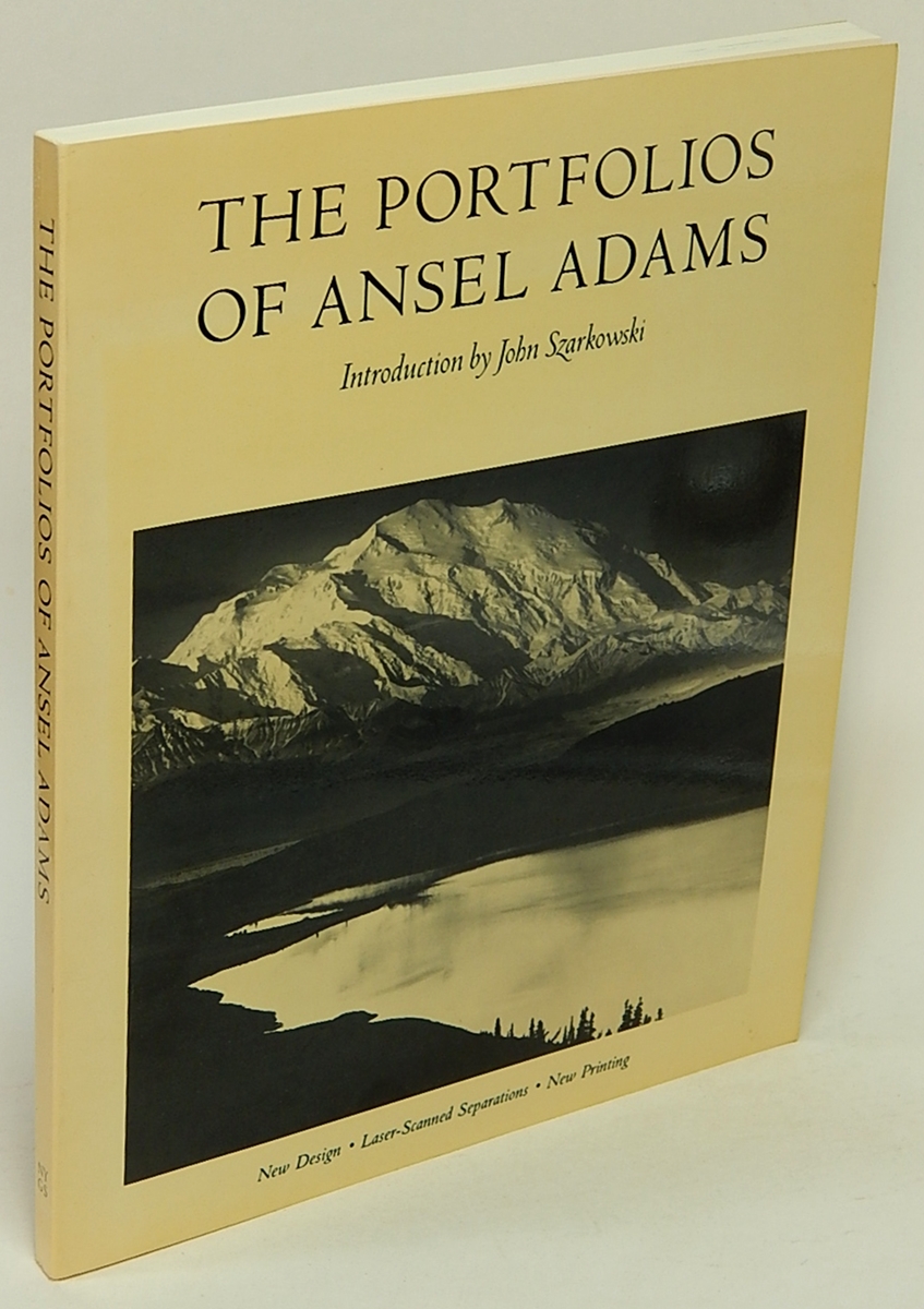 ADAMS, ANSEL - The Portfolios of Ansel Adams (a New York Graphic Society Book)