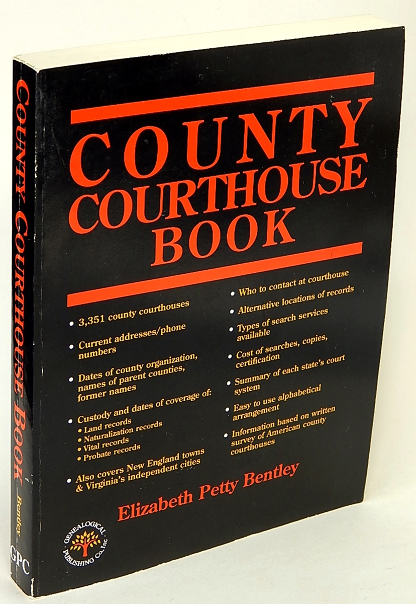 BENTLEY, ELIZABETH PETTY - County Courthouse Book