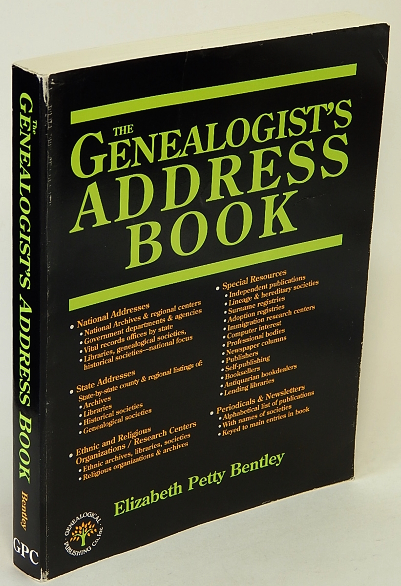 BENTLEY, ELIZABETH PETTY - The Genealogist's Address Book