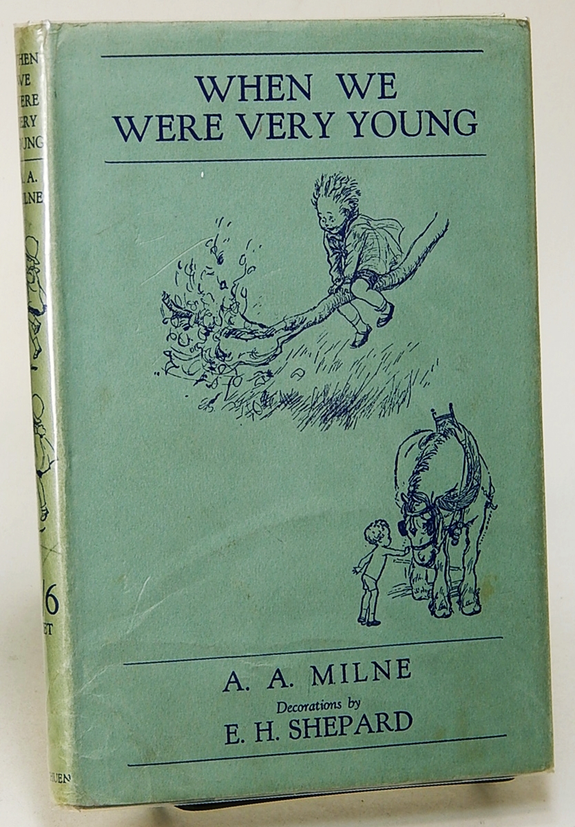 MILNE, A. A. (AUTHOR); SHEPARD, ERNEST H. (ILLUSTRATIONS) - When We Were Very Young