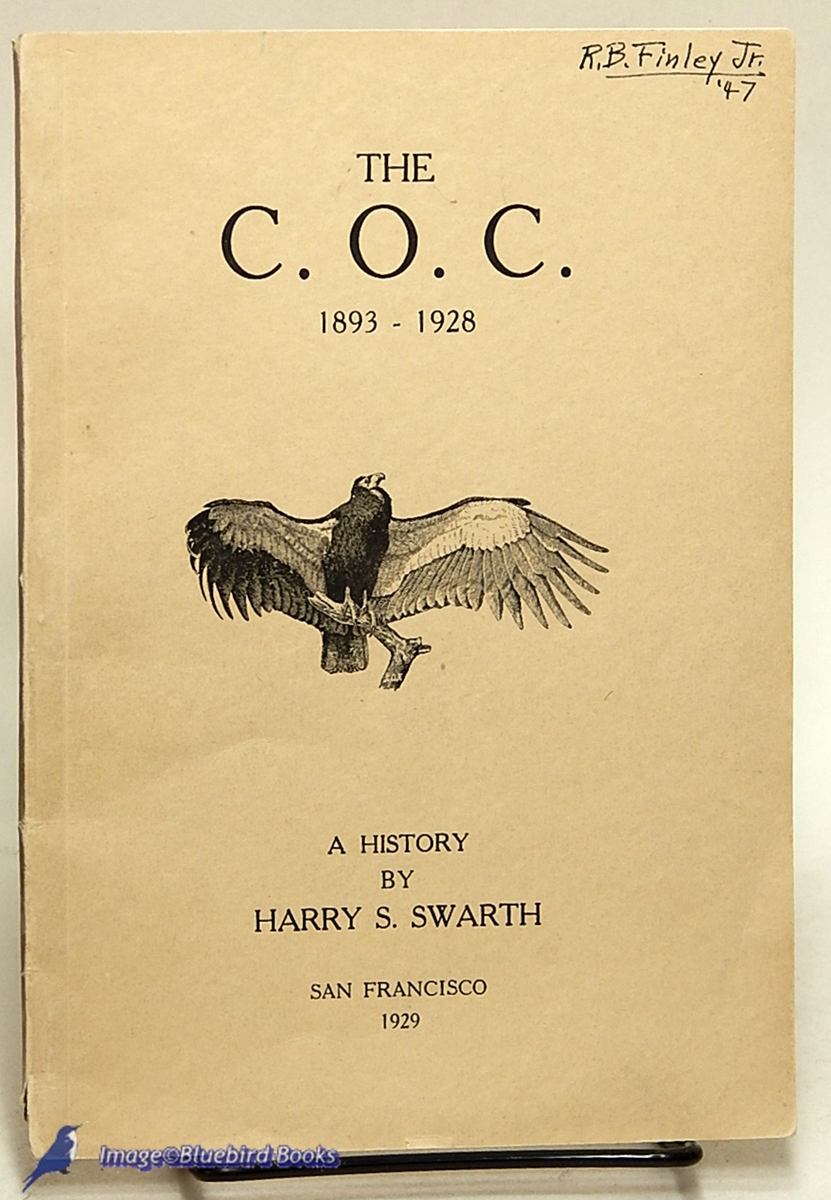 SWARTH, HARRY S. - A Systematic Study of the C.O. C. 1893-1928