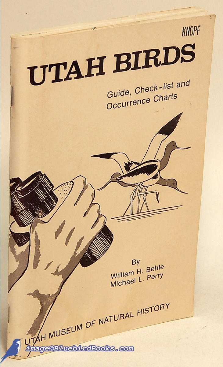 Image for Utah Birds: Check-list, Seasonal and Ecological Occurrence Charts, and Guides to Bird Finding