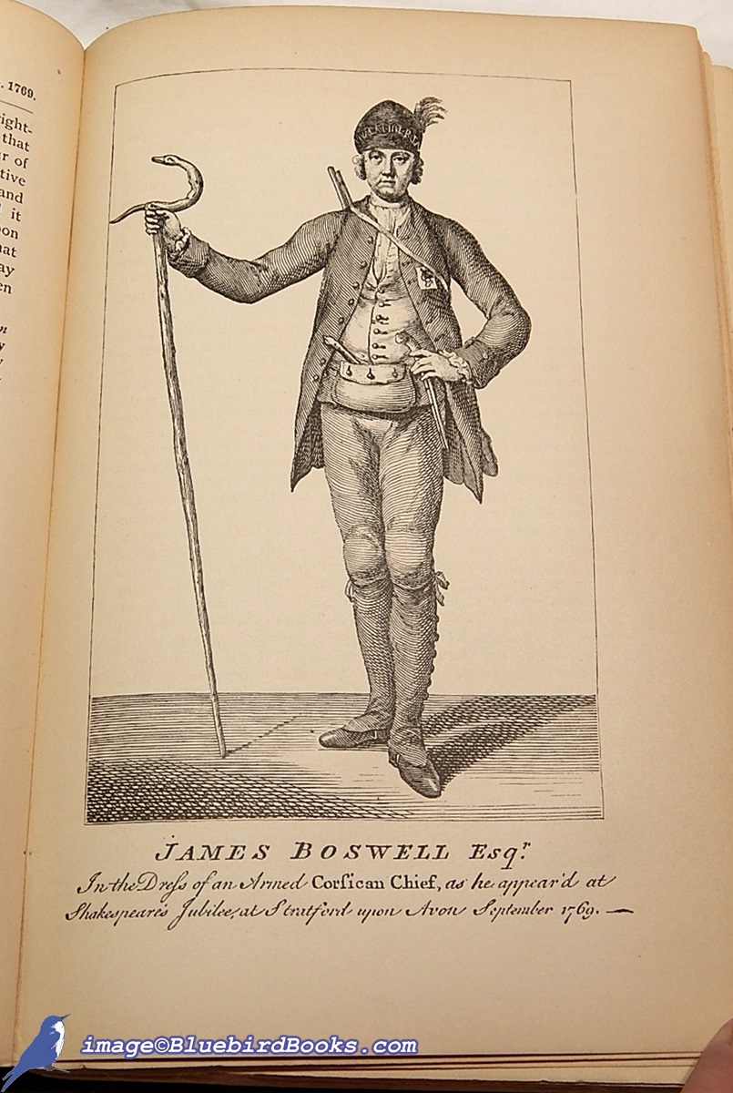 BOSWELL, JAMES; HILL, GEORGE BIRKBECK (EDITOR) - Boswell's Life of Johnson: Including Boswell's Journal of a Tour to the Hebrides and Johnson's Diary of a Journey Into North Wales (6 Volume Set)