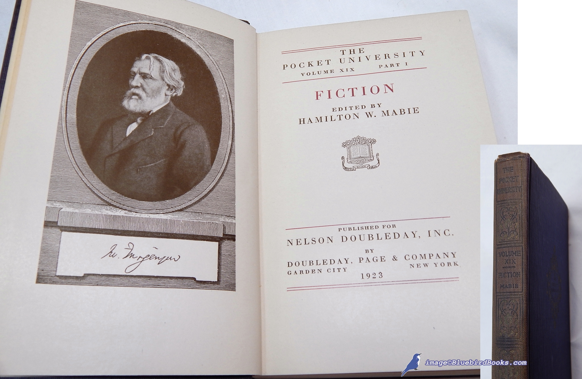 MABIE, HAMILTON W. (EDITOR) - The Pocket University Volume XIX: Parts I & II: Fiction