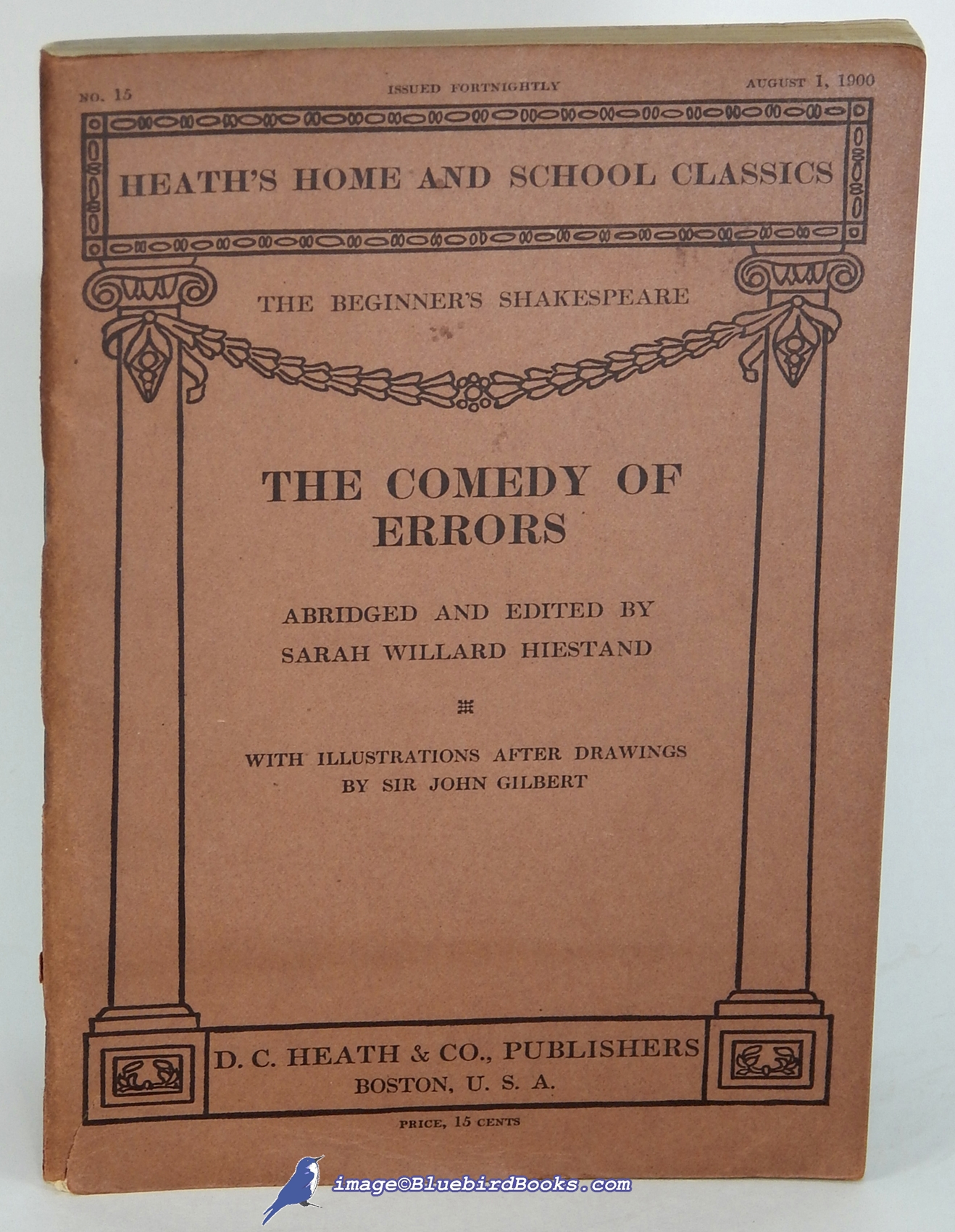 SHAKESPEARE, WILLIAM; HIESTAND, SARAH WILLARD (EDITOR) - The Comedy of Errors [Abridged for Younger Readers] the Beginner's Shakespeare: Heath's Home and School Classics