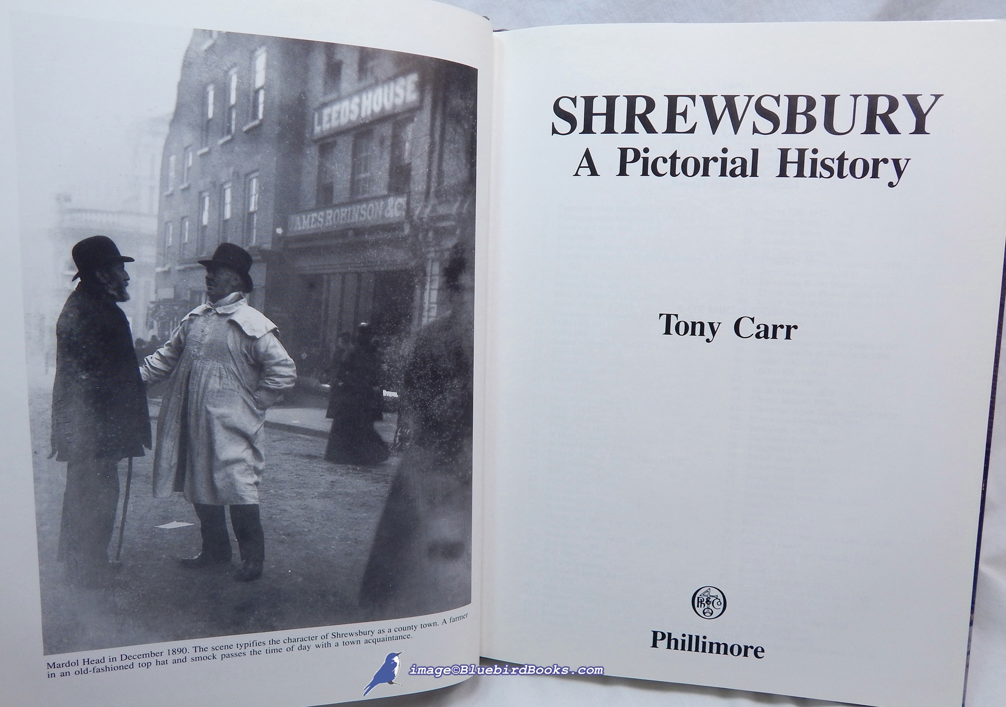 CARR, ANTHONY - Shrewsbury: A Pictorial History