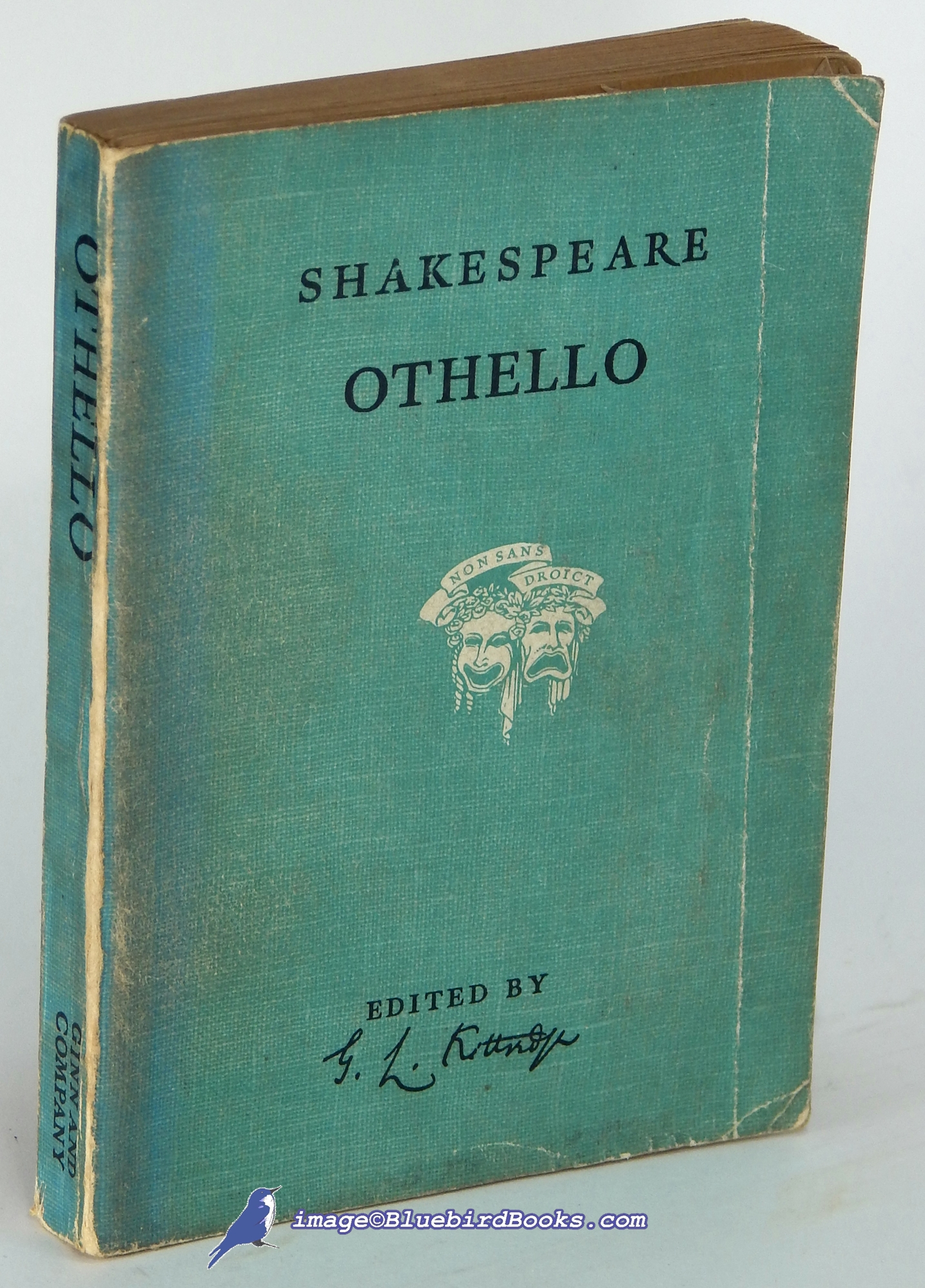 SHAKESPEARE, WILLIAM; KITTREDGE, GEORGE LYMAN (EDITOR) - The Tragedy of Othello, the Moor of Venice (the Kittredge Shakespeare Series)