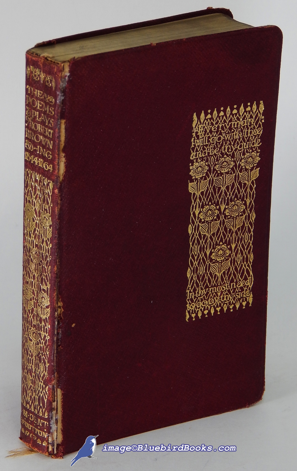 BROWNING, ROBERT - The Poems & Plays of Robert Browning, 1844-1864: Volume II (Everyman's Library Flex Leatherette Style, el #42)