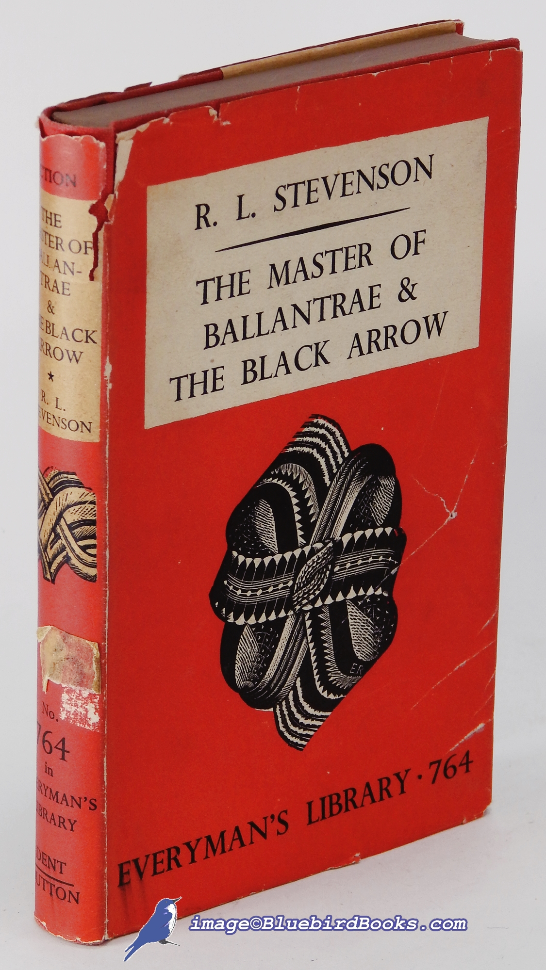 STEVENSON, ROBERT LOUIS - The Master of Ballantrae -and- the Black Arrow (Everyman's Library #764)