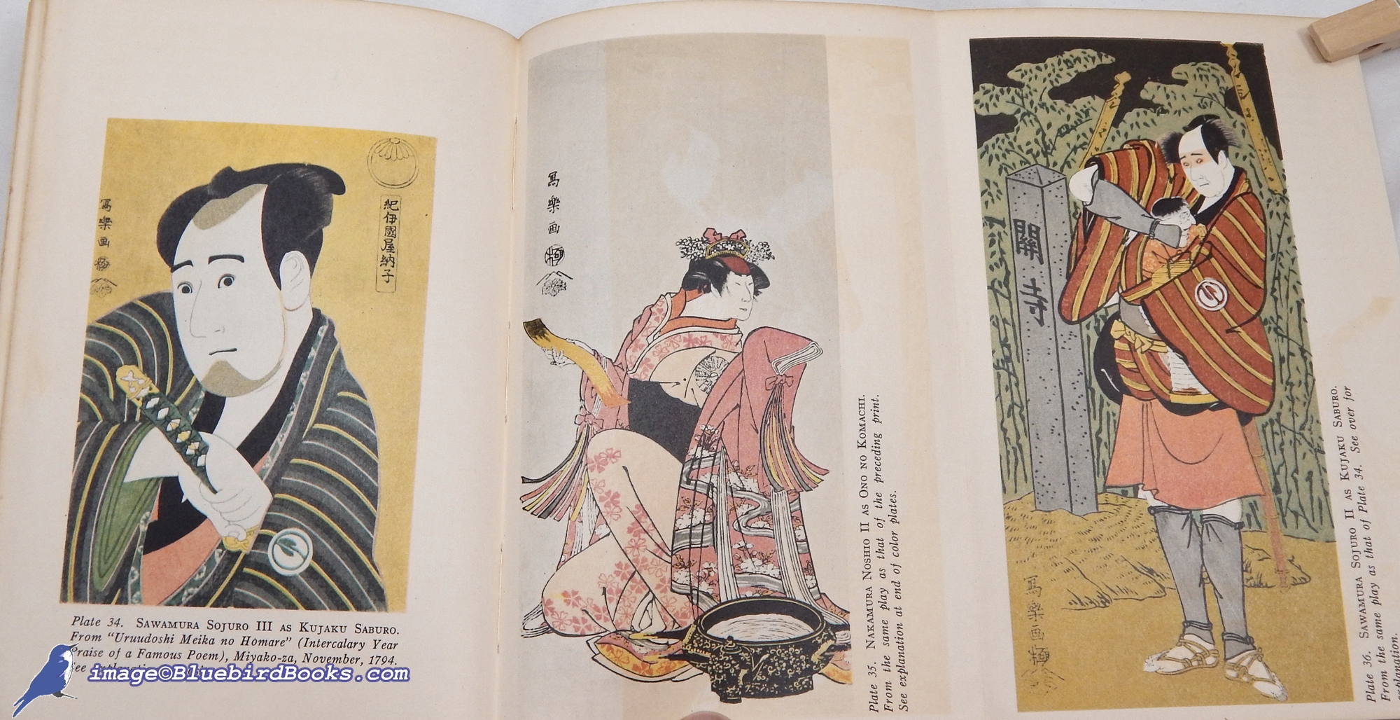 KONDO, ICHITARO (ORIGINAL JAPANESE TEXT); BLUM, PAUL C. (ENGLISH TRANSLATION) - Toshusai Sharaku (Worked 1794-1795) (Kodansha Library of Japanese Art, Vol. 2)
