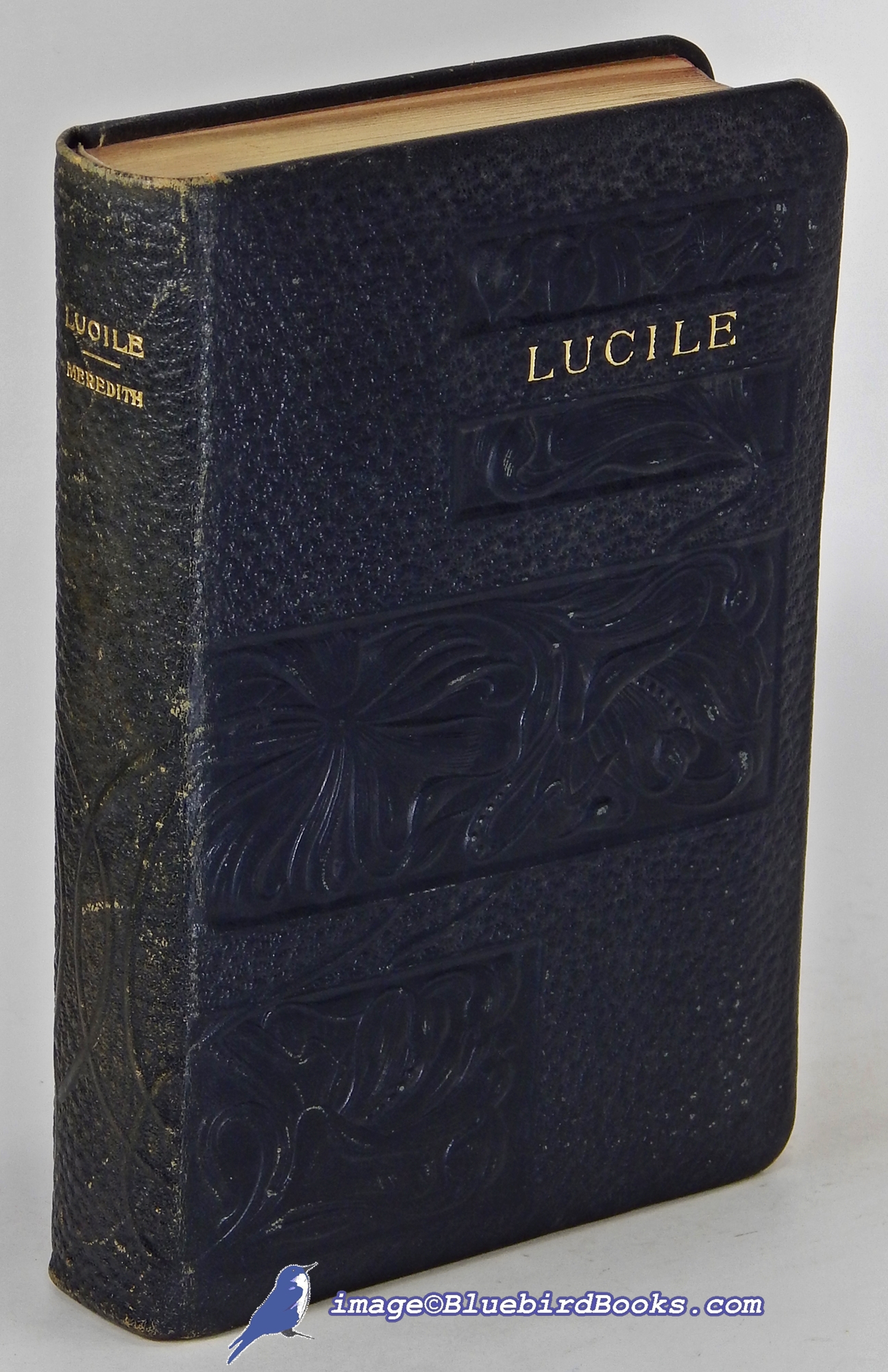 MEREDITH, OWEN [PSEUDONYM OF EDWARD ROBERT, FIRST EARL OF LYTTON (1831-1891)] - Lucile (in Deluxe Padded Leather Binding)