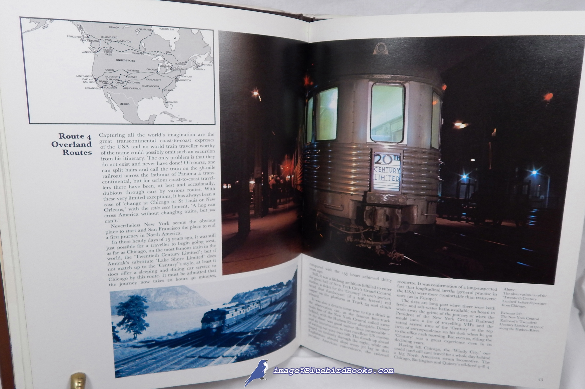 HOLLINGSWORTH, J. B. - The Atlas of Train Travel