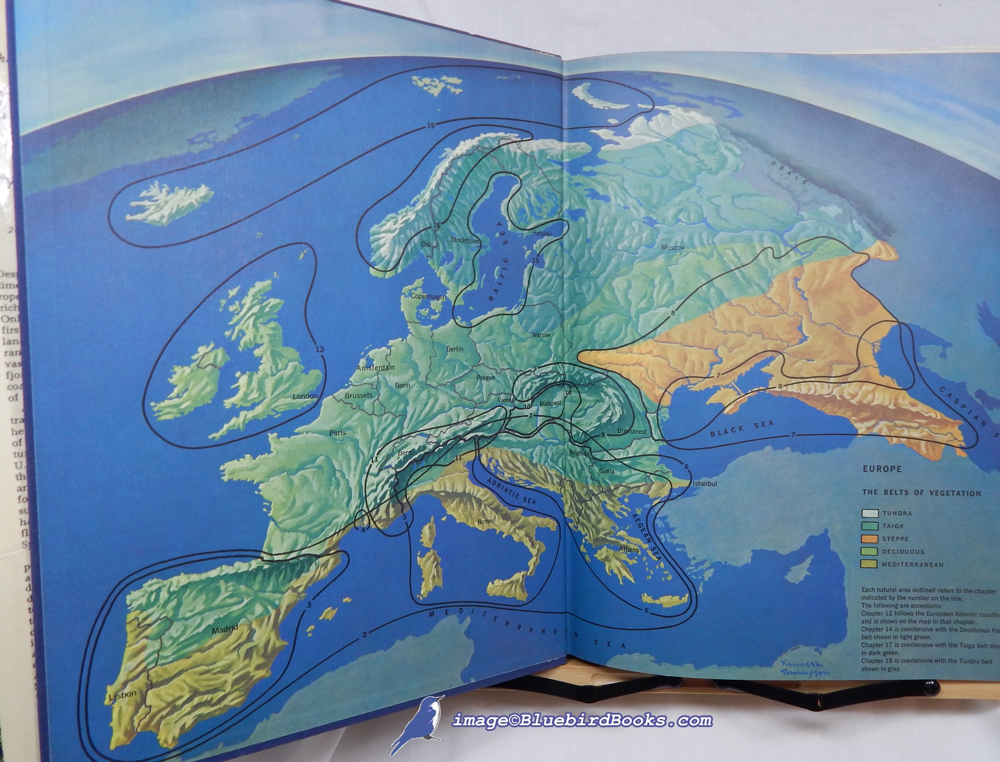 CURRY-LINDAHL, KAI - Europe: A Natural History (the Continents We Live on Series)
