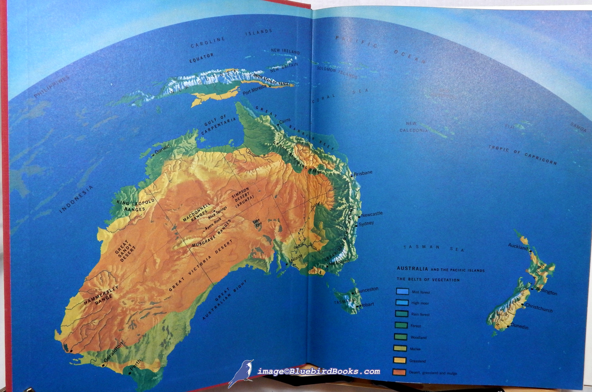 KEAST, ALLEN - Australia and the Pacific Islands: A Natural History (the Continents We Live on Series)