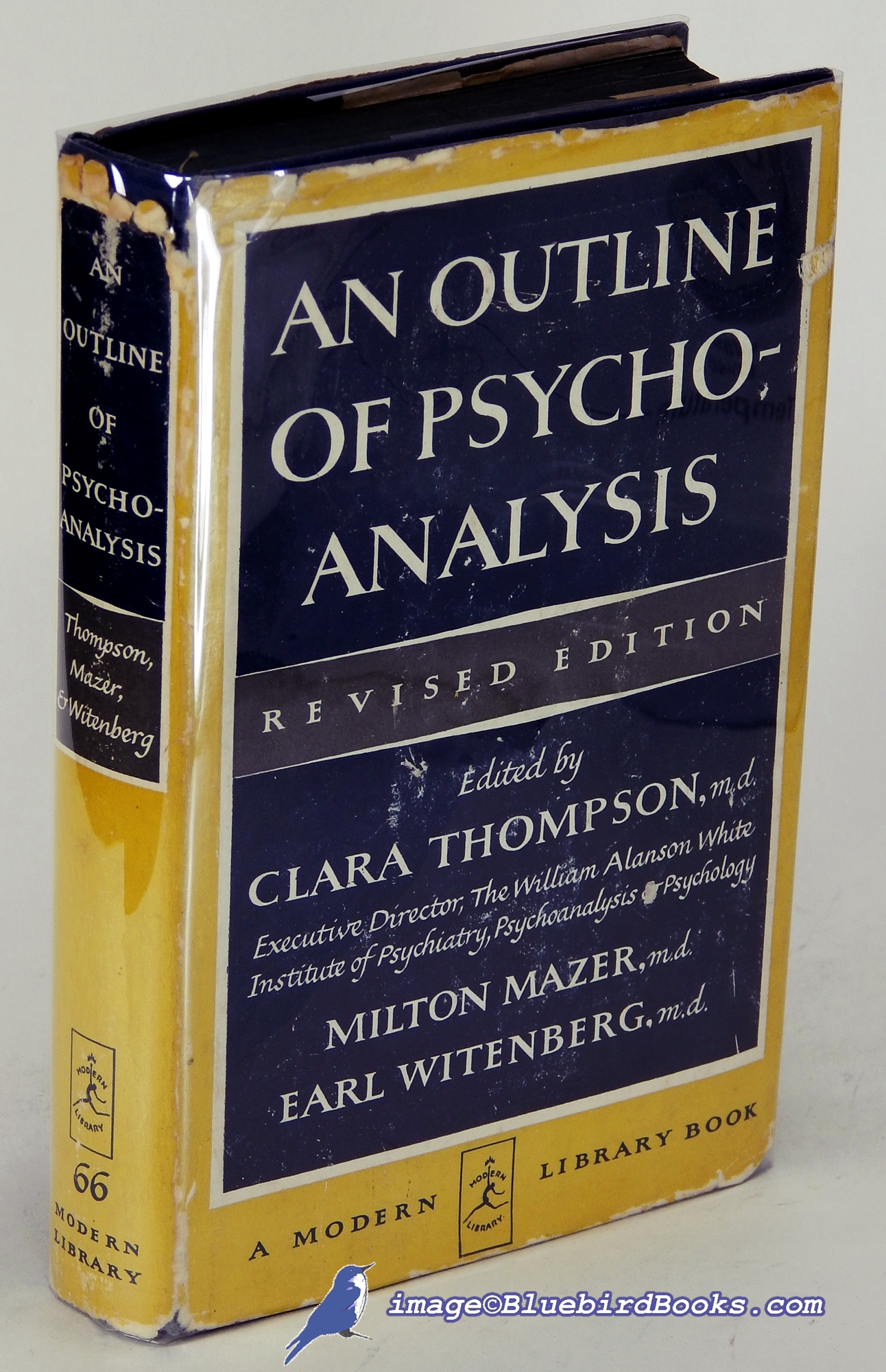 THOMPSON, CLARA; MAZER, MILTON; WITENBERG, EARL (EDITORS) - An Outline of Psychoanalysis, Revised Edition (Modern Library #66. 2)