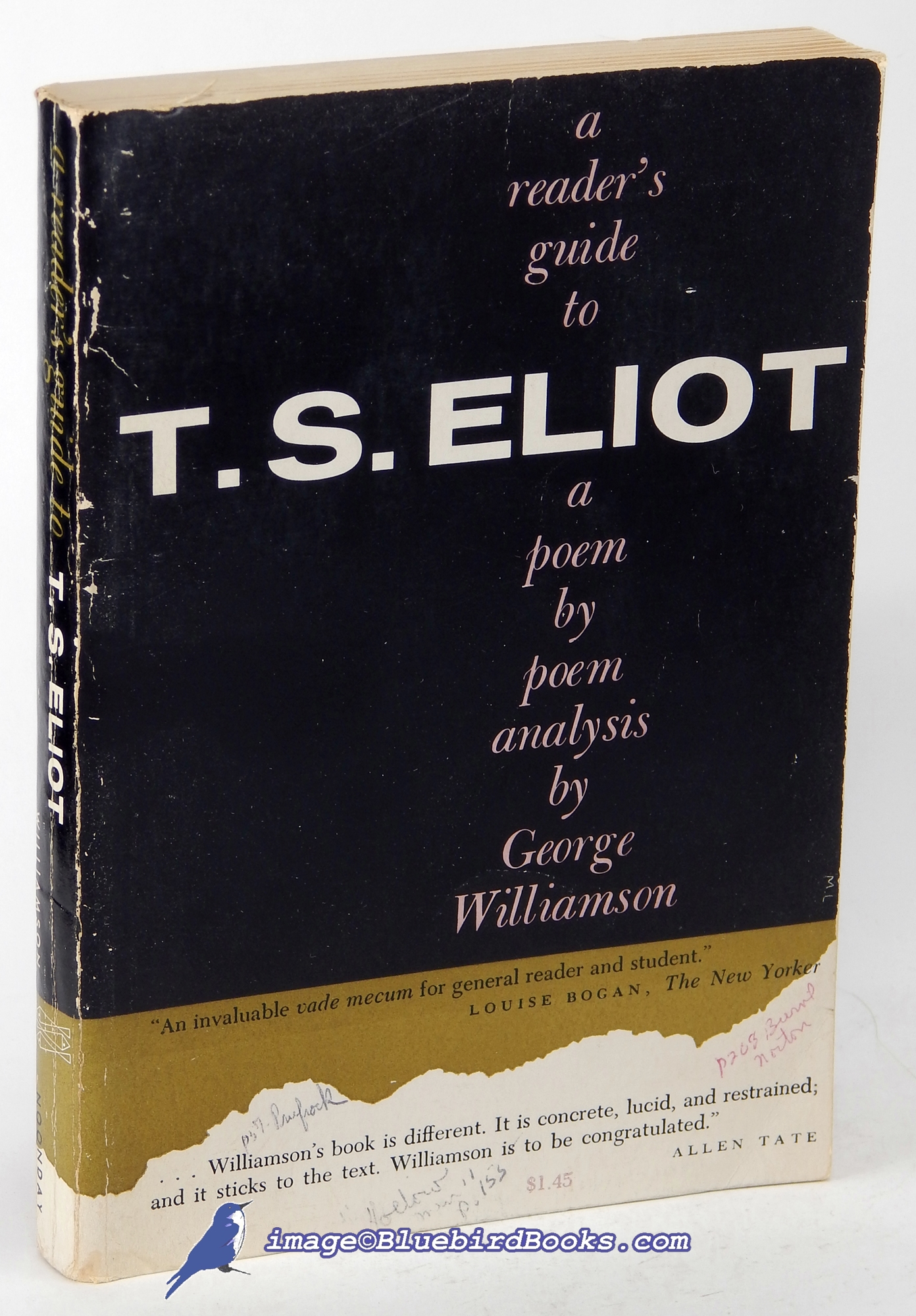 WILLIAMSON, GEORGE - A Reader's Guide to T.S. Eliot: A Poem-by-Poem Analysis