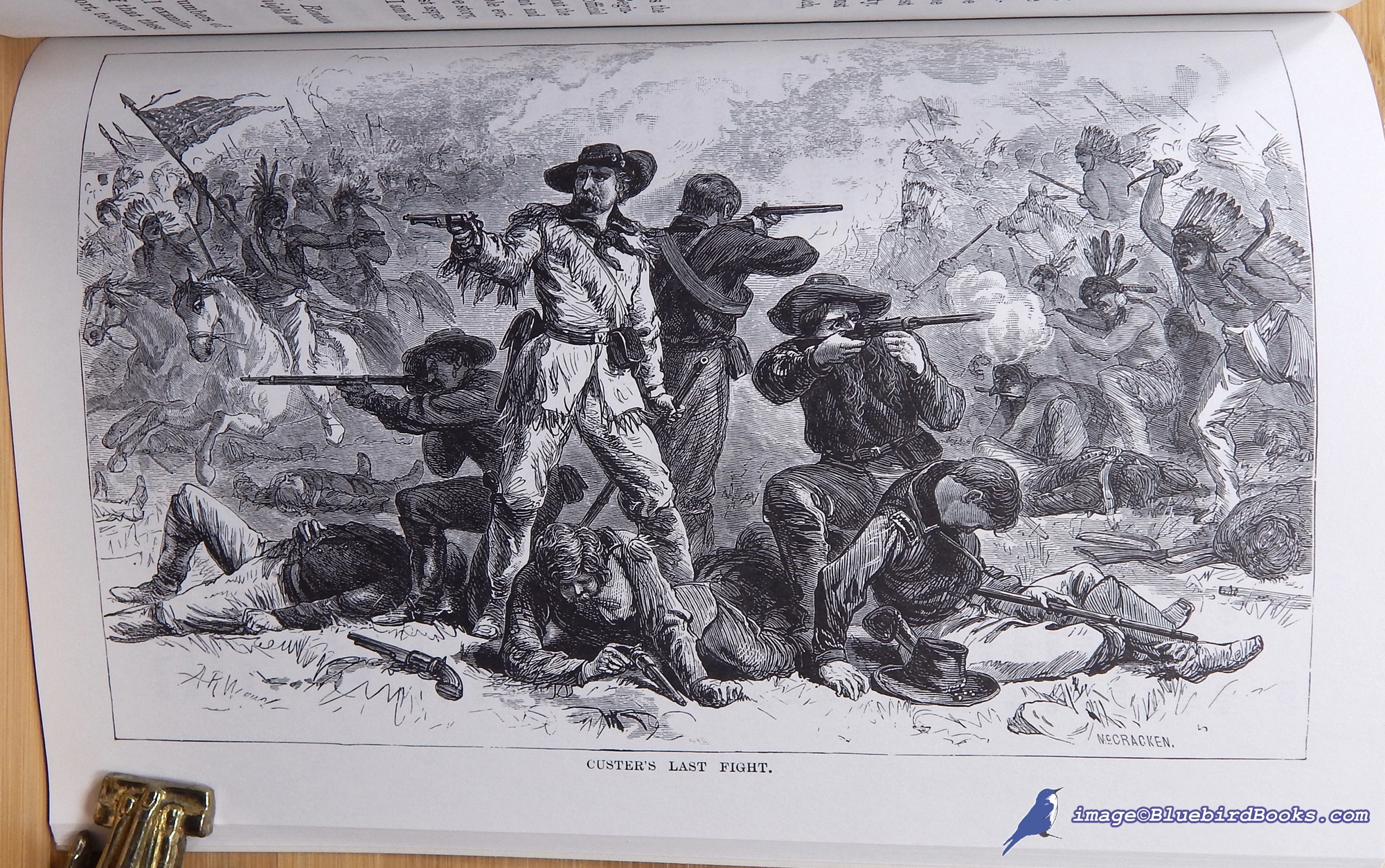 WHITTAKER, FREDERICK - A Complete Life of General George A. Custer: Volumes 1 and 2: Through the CIVIL War -and- from Appomattox to the Little Big Horn (Including Reno-Benteen Entrenchment Trail Booklet)