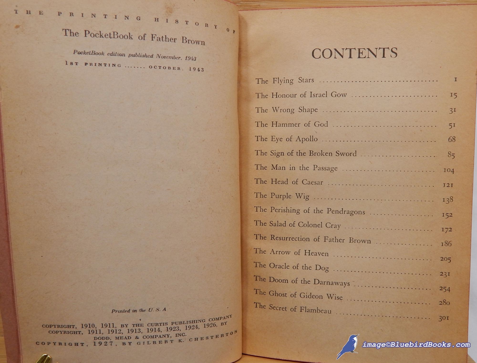 CHESTERTON, G. K. - The Pocket Book of Father Brown