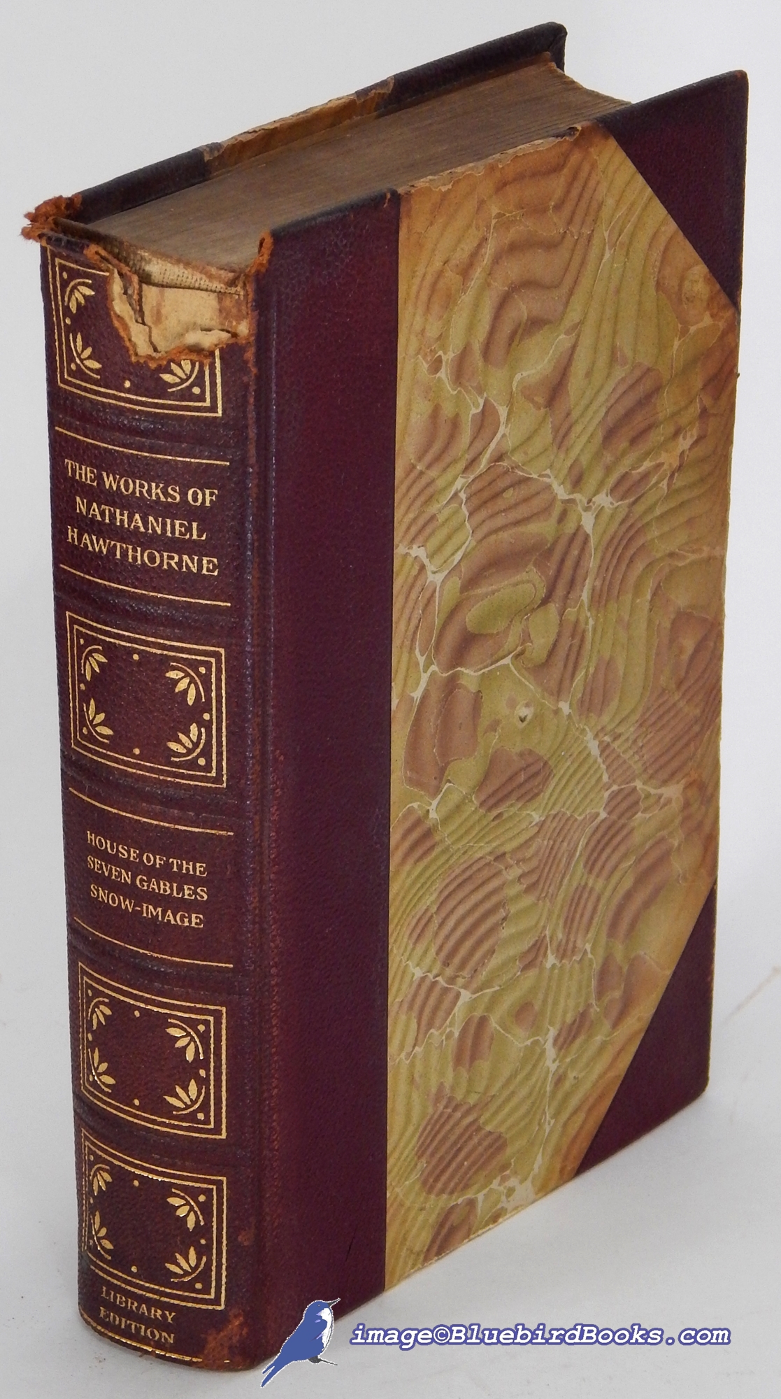 HAWTHORNE, NATHANIEL - The Works of Nathaniel Hawthorne: Near-Complete 10 Volume Set