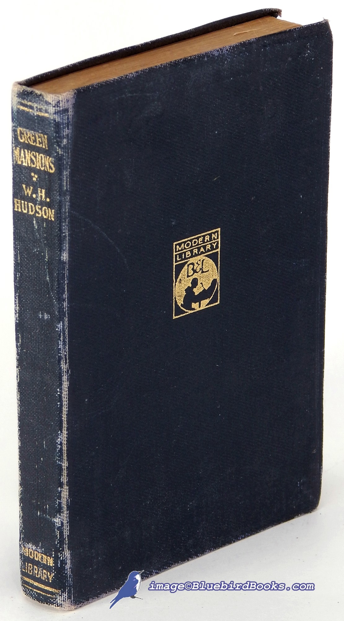 HUDSON, W. H. - Green Mansions: A Romance of the Tropical Forest (Modern Library Spine #3, ML #89. 1)