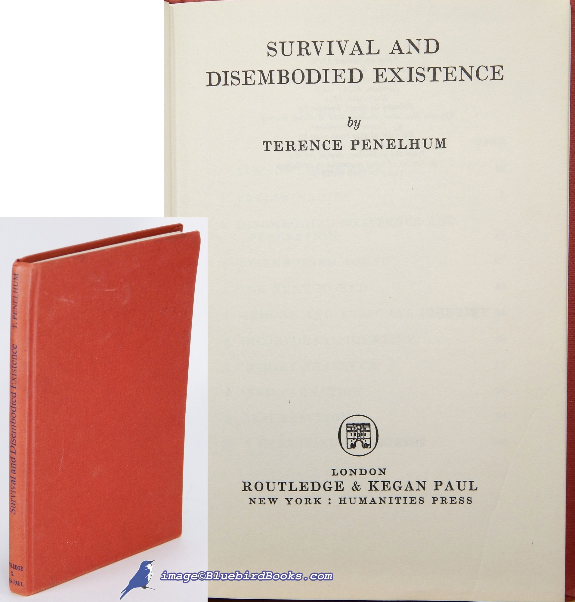 PENELHUM, TERENCE - Survival and Disembodied Existence (Studies in Philosophical Psychology)
