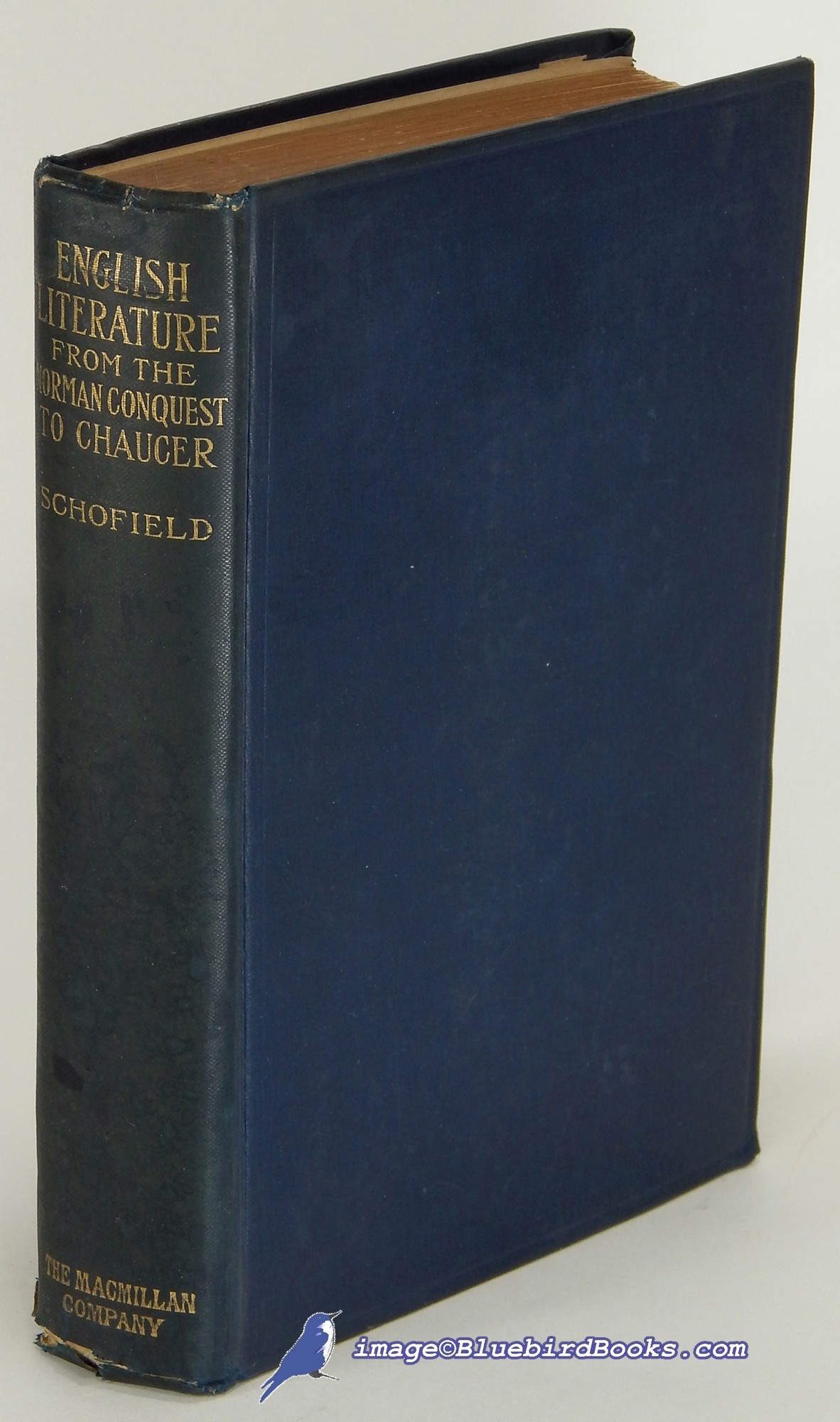 SCHOFIELD, WILLIAM HENRY - English Literature from the Norman Conquest to Chaucer