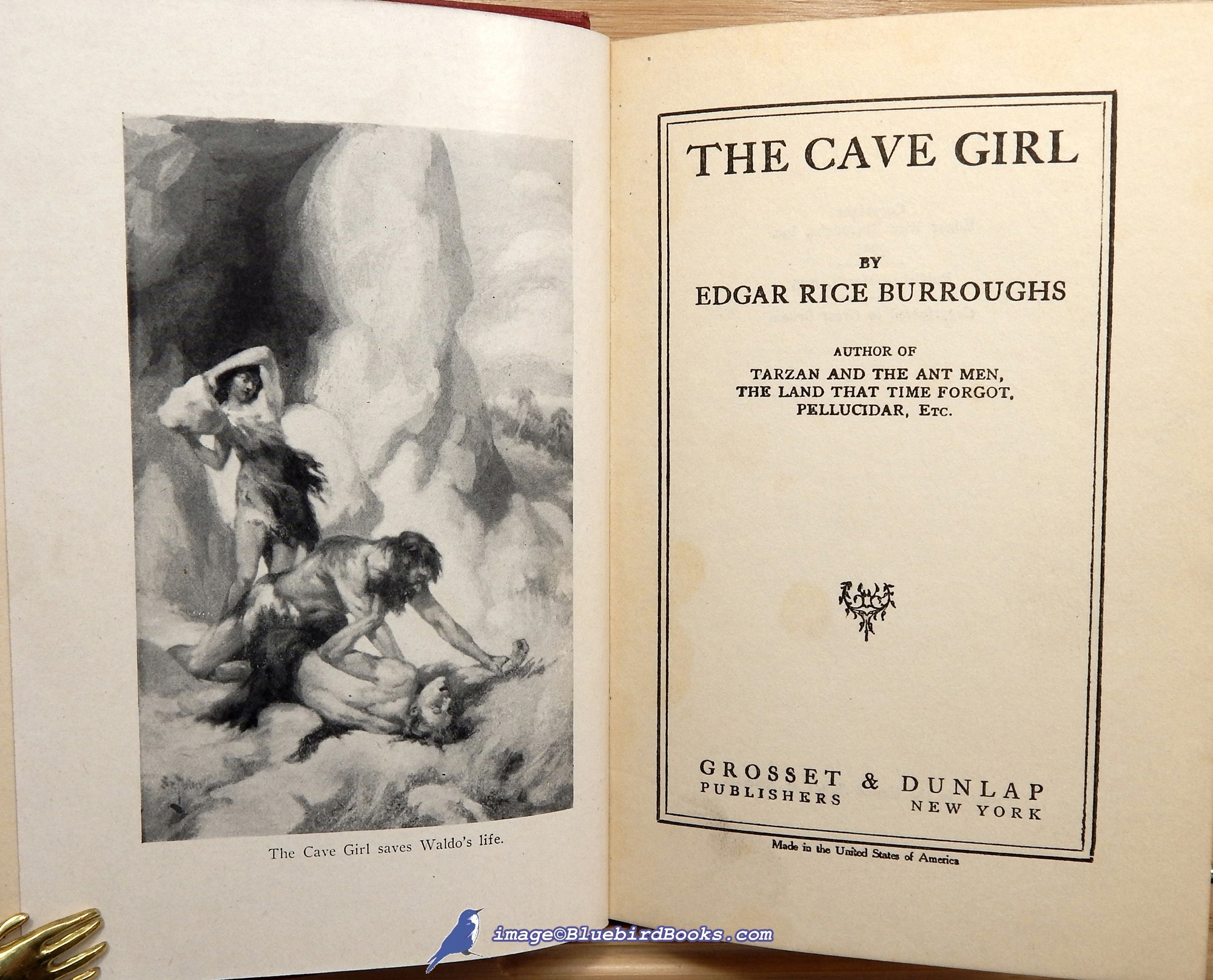BURROUGHS, EDGAR RICE - The Cave Girl