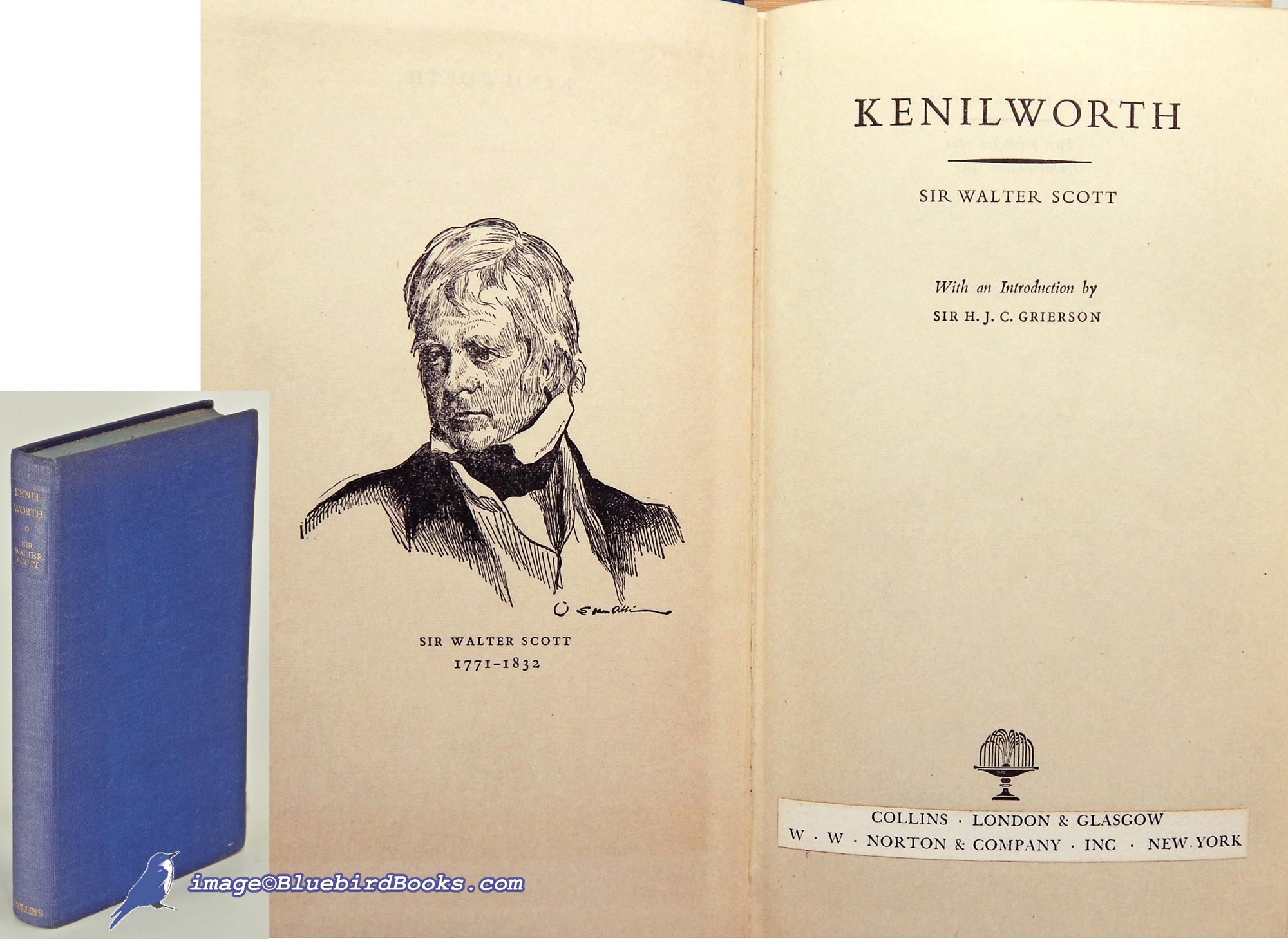 SCOTT, SIR WALTER - Kenilworth (13th Novel in Waverley Series)