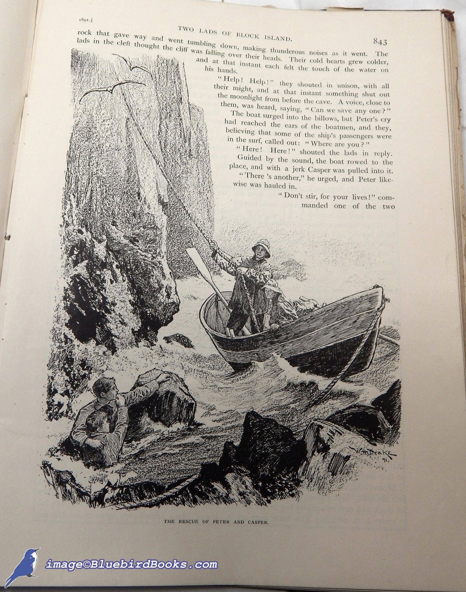 DODGE, MARY MAPES (EDITOR) - St. Nicholas Magazine: An Illustrated Magazine for Young Folks. November, 1890 to April, 1891 (Volume XVIII, Part I) Six Issues Bound Into One Volume