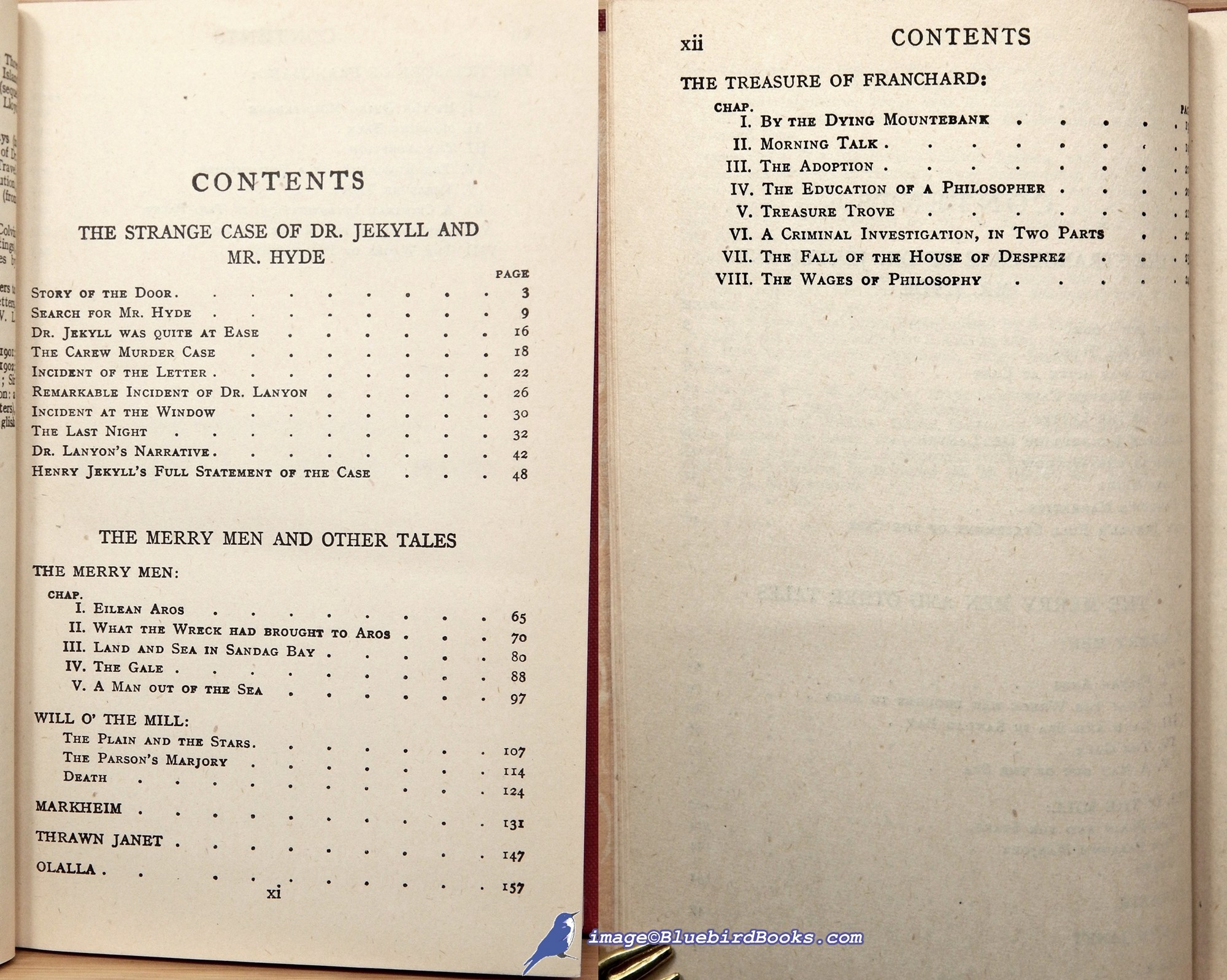 STEVENSON, ROBERT LOUIS - The Strange Case of Dr. Jekyll and Mr. Hyde, the Merry Men, and Other Tales (Everyman's Library #767)