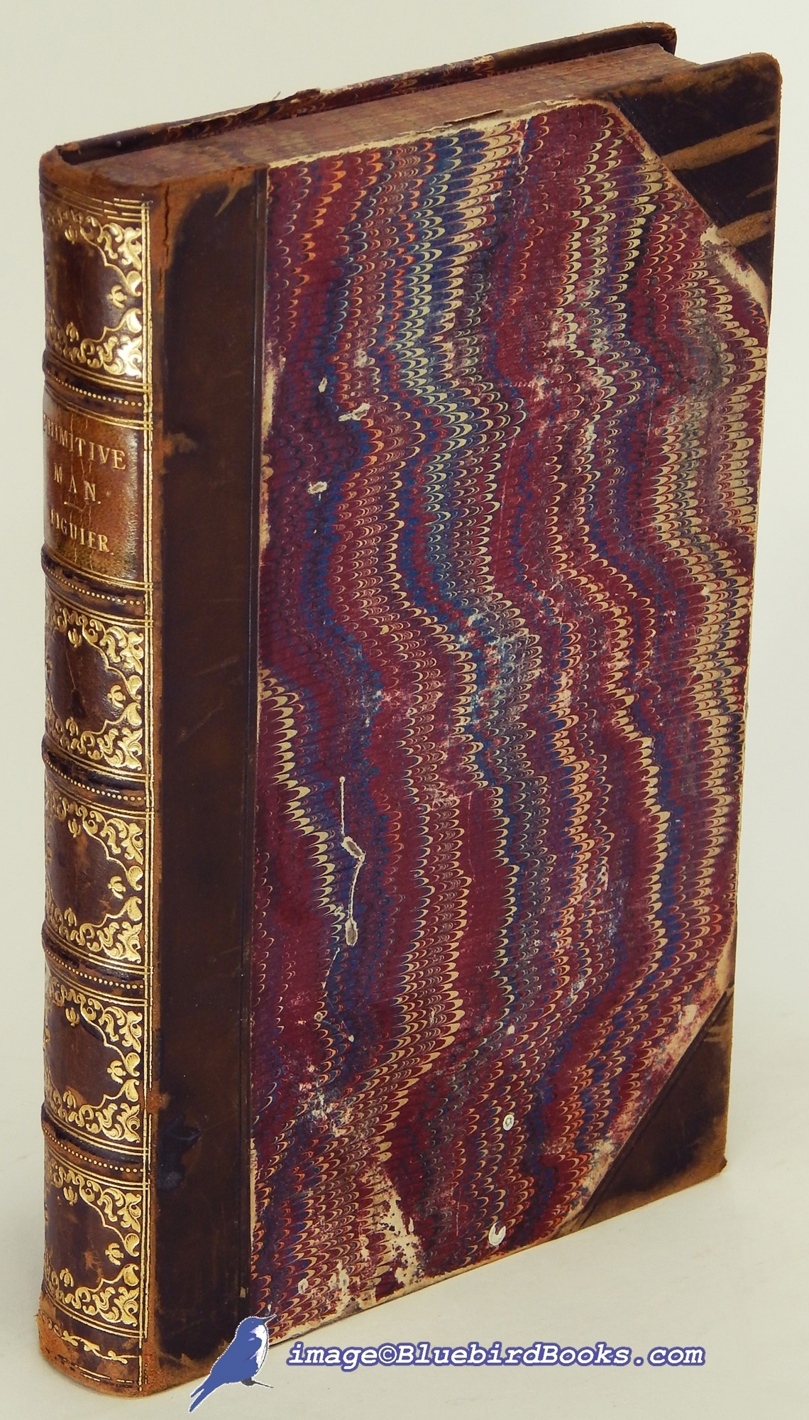 FIGUIER, LOUIS - Primitive Man (L'Homme Primitif) in a Revised English Translation