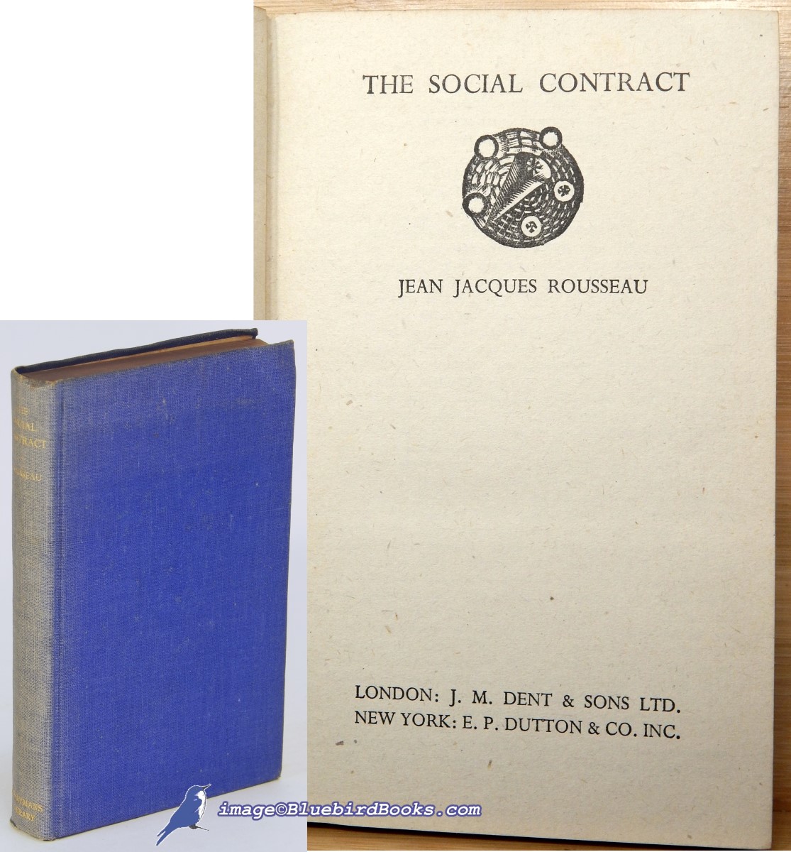 ROUSSEAU, JEAN JACQUES - The Social Contract and Discourses (Everyman's Library #660)
