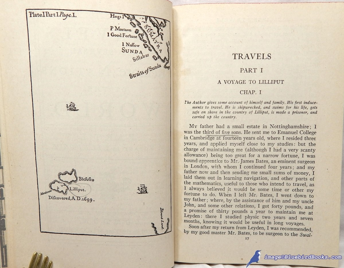 SWIFT, JONATHAN - Gulliver's Travels with a Tale of the Tub and the Battle of the Books (Modern Library #100. 2)