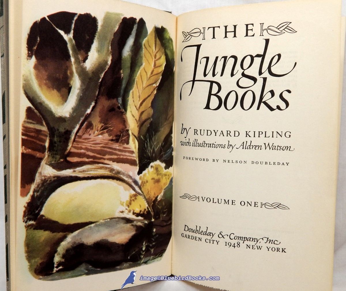 KIPLING, RUDYARD - The Jungle Books, Volume One Only (of Two)
