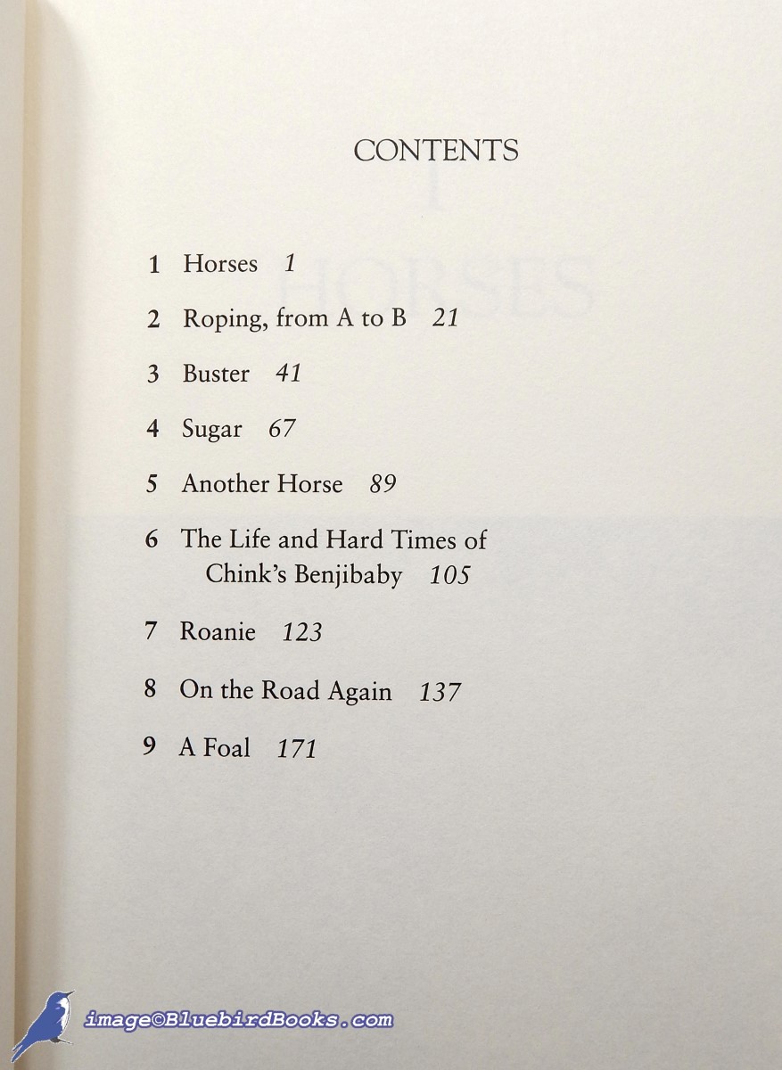 MCGUANE, THOMAS - Some Horses (Nine Essays on Horses)