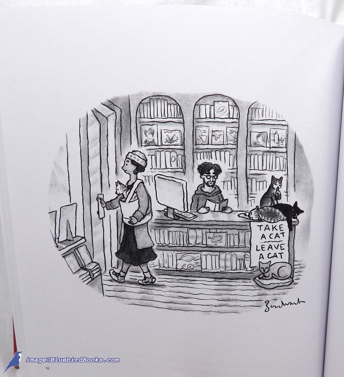ECKSTEIN, BOB (EDITOR) - The Ultimate Cartoon Book of Book Cartoons by the World's Greatest Cartoonists