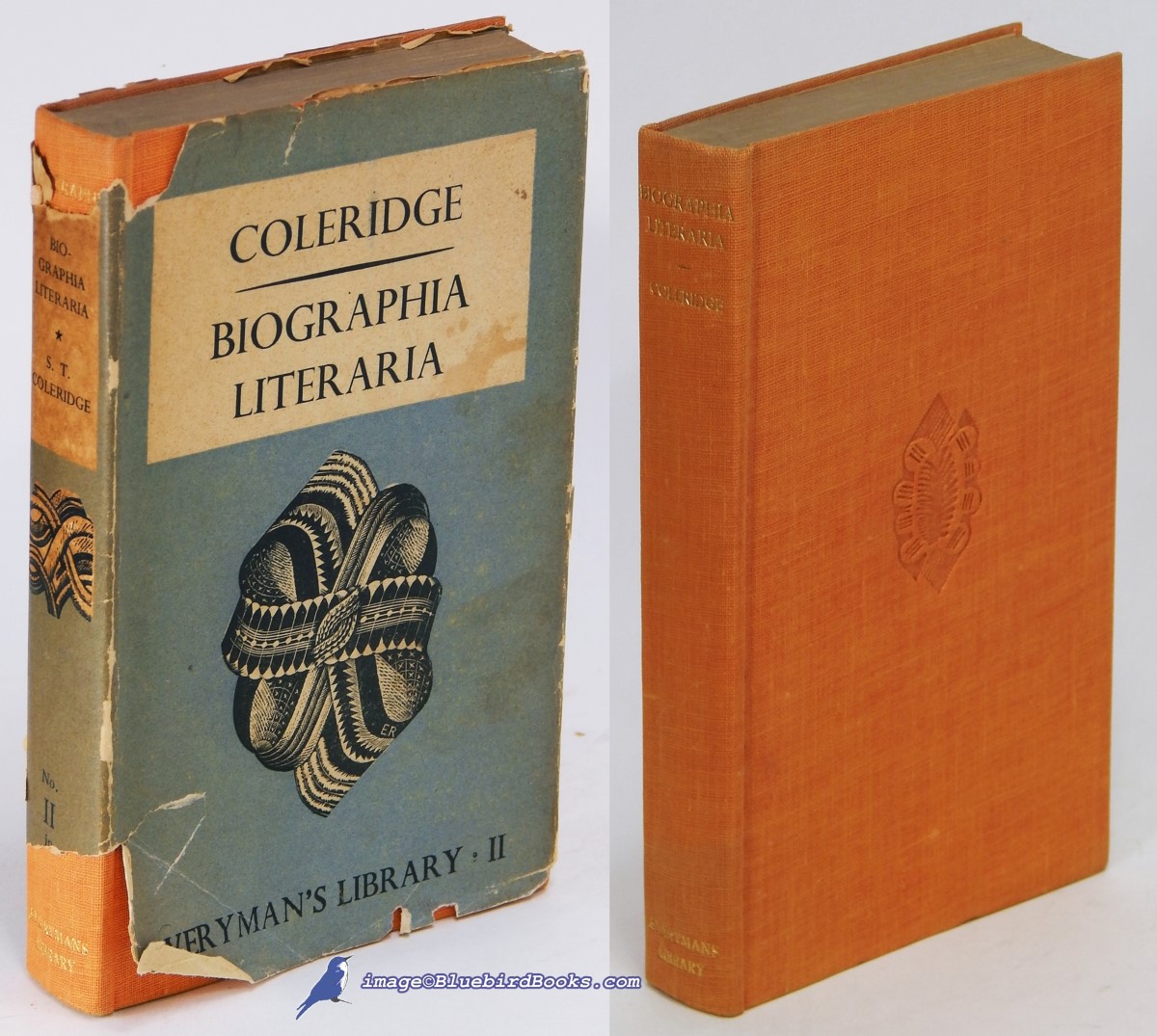 COLERIDGE, SAMUEL TAYLOR - Biographia Literaria, or Biographical Sketches of My Literary Life and Opinions (Everyman's Library #11)