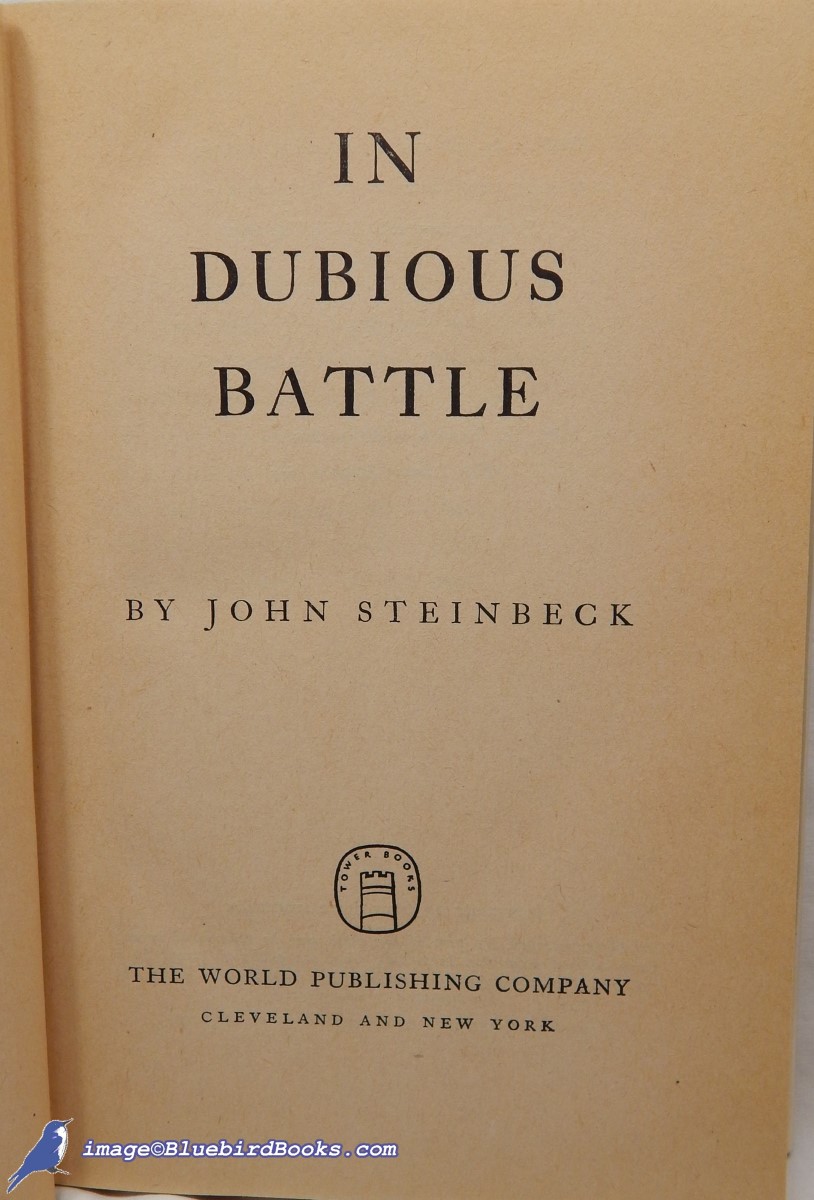 STEINBECK, JOHN - In Dubious Battle