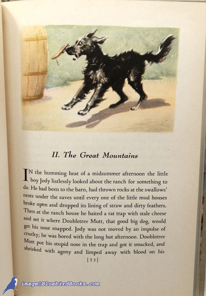 STEINBECK, JOHN; DENNIS, WESLEY (ILLUSTRATIONS) - The Red Pony (First Illustrated Edition)