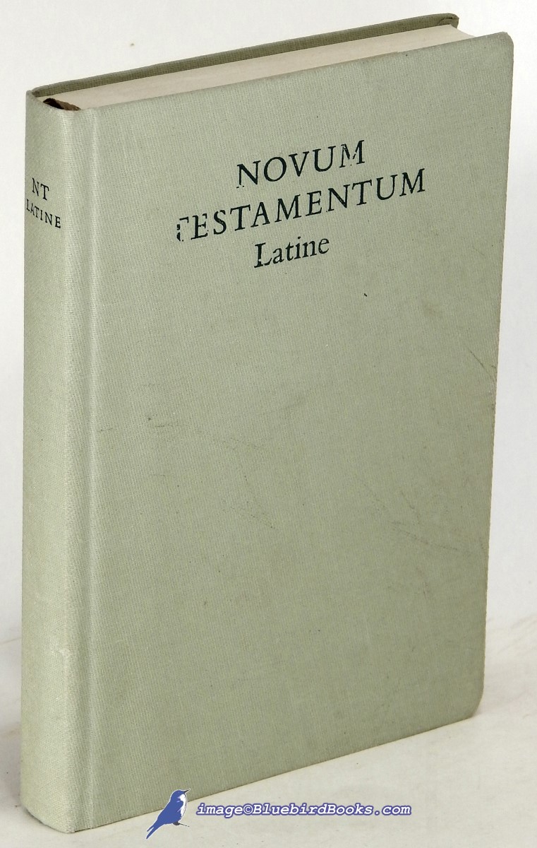 Novum Testamentum Latine: Textum Vaticanum, cum apparatu critico ex  editionibus et libris manu scriptis collecto imprimendum curavit Eberhard  Nestle.