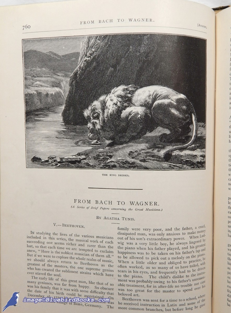 TUNIS, AGATHA, ET AL.; DODGE, MARY MAPES (EDITOR) - St. Nicholas Magazine (Volume XII, Part II) Six Issues Bound Into One Volume: An Illustrated Magazine for Young Folks. May 1885 to October 1885